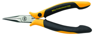 Short Snipe (Chain) Nose Straight; Serrated Jaw Pliers ESD Safe Precision - Caliber Tooling