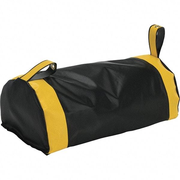 Vestil - Vinyl Duffel Bag (Style) Dock Seal Draft Blocker - 24" Strip Width x 12" Strip Thickness, Black - Caliber Tooling