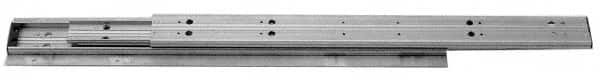 Sugatsune - 31.49" Slide Length, 32.91" Travel Length, Stainless Steel Ball Bearing Slide TSS3 - 1-1/16" Wide, 1-3/4" High, 143 Lb Capacity at Full Extension, Satin Finish - Caliber Tooling