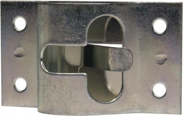 Made in USA - 5-1/2" Long Zinc Door Holder - 4" Stem Length - Caliber Tooling