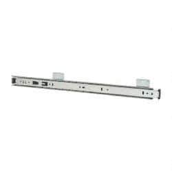 Knape & Vogt - 20" Slide Length, Chrome Variable-Height Keyboard Slide - Chrome Finish - Caliber Tooling