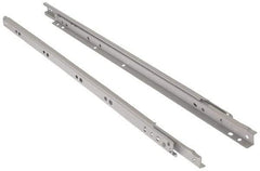 Knape & Vogt - 600mm Slide Length, 450mm Travel Length, Steel Epoxy-Coated Drawer Slide - White Epoxy Finish - Caliber Tooling