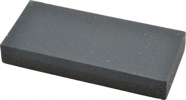 Norton - 4" Long x 1-3/4" Wide x 5/8" Thick, Silicon Carbide Sharpening Stone - Rectangle, Coarse, Fine Grade - Caliber Tooling