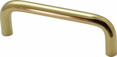 Value Collection - Pulls - Bright Brass Finish, Brass, 3" Center to Center - Caliber Tooling