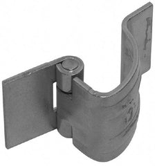 Made in USA - 0.8" Wide x 0.075" Thick, Concealed Hinge - Aluminum, Plain Finish - Caliber Tooling