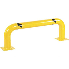 Vestil - 48" Long x 16" High, Steel Rack Guard - Low Profile, 4-1/2" Pipe - Caliber Tooling