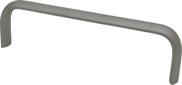 Electro Hardware - 1-3/4" High Oval Handle - Plain, Aluminum, 6" Center to Center - Caliber Tooling