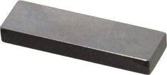 Mitutoyo - 0.141" Rectangular Steel Gage Block - Accuracy Grade 0, Includes Certificate of Inspection - Caliber Tooling