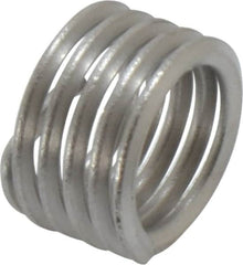 Heli-Coil - 1/2-13 UNC, 1/2" OAL, Free Running Helical Insert - 4-7/8 Free Coils, Tanged, Stainless Steel, 1D Insert Length - Caliber Tooling