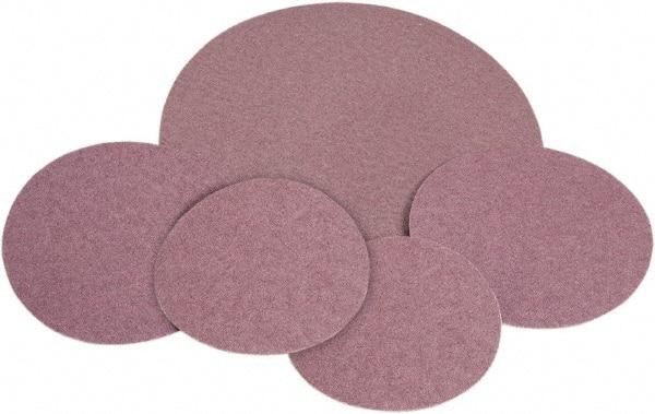 Standard Abrasives - 6" Diam, 80 Grit Aluminum Oxide Adhesive PSA Disc - Medium Grade, Flexible - Caliber Tooling