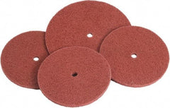 Standard Abrasives - 7" Very Fine Grade Deburring Disc - 1/2" Center Hole, Arbor Connection - Caliber Tooling