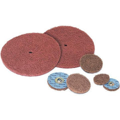 Standard Abrasives - 10" Fine Grade Deburring Disc - 1/2" Center Hole, Arbor Connection - Caliber Tooling