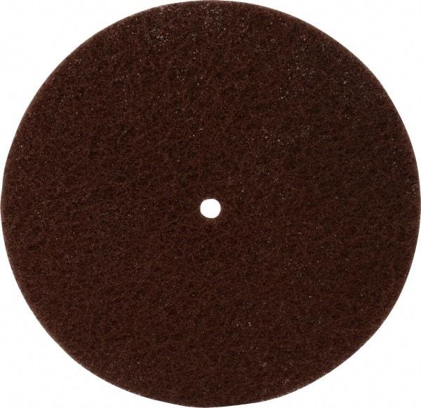 Standard Abrasives - 10" Medium Grade Deburring Disc - 1/2" Center Hole, Arbor Connection - Caliber Tooling