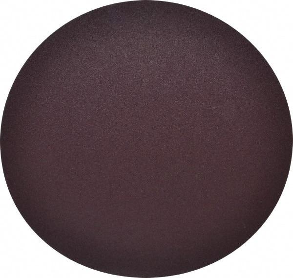 Standard Abrasives - 12" Diam, 24 Grit Aluminum Oxide Adhesive PSA Disc - Very Coarse Grade, Purple, Cloth Backing, Flexible, Use with Random Orbital Sanders - Caliber Tooling