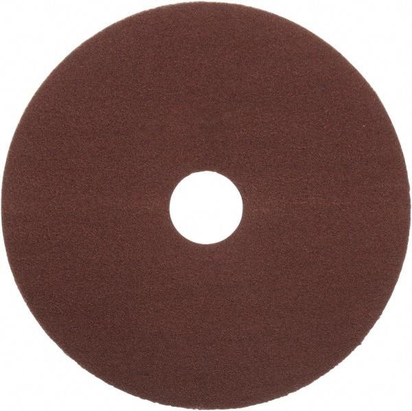 Standard Abrasives - 5" Diam 7/8" Hole 80 Grit Fiber Disc - Medium Grade, Aluminum Oxide, 18,000 Max RPM, Series Z - Caliber Tooling