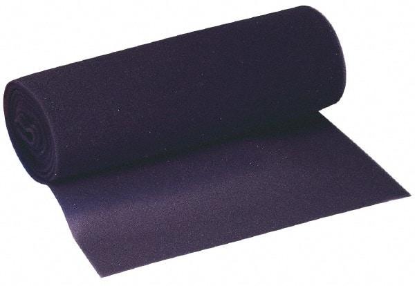 PrecisionAire - 25' Long x 20" Wide x 1/4" Thick, Polyurethane Foam Air Filter Media Roll - MERV 5, 60 to 80% Arrestance Efficiency, 20 to 30% Capture Efficiency, Washable, Use with Room Air Conditioners - Caliber Tooling