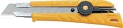 Olfa - Snap Utility Knife - Yellow Plastic Handle - Caliber Tooling