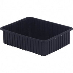 LEWISBins+ - 17-3/8" Wide x 6" High, Black Bin Divider Box - Use with DV1760 Short, DV2260 Long - Caliber Tooling