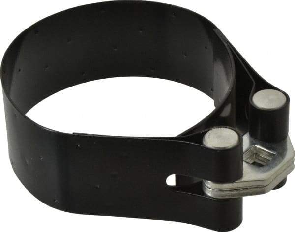 Plews - 4-1/8 to 4-21/32" Diam, Heavy Duty Oil Filter Wrench - Steel, For Use with Filters from 4-1/8 to 4-21/32" - Caliber Tooling