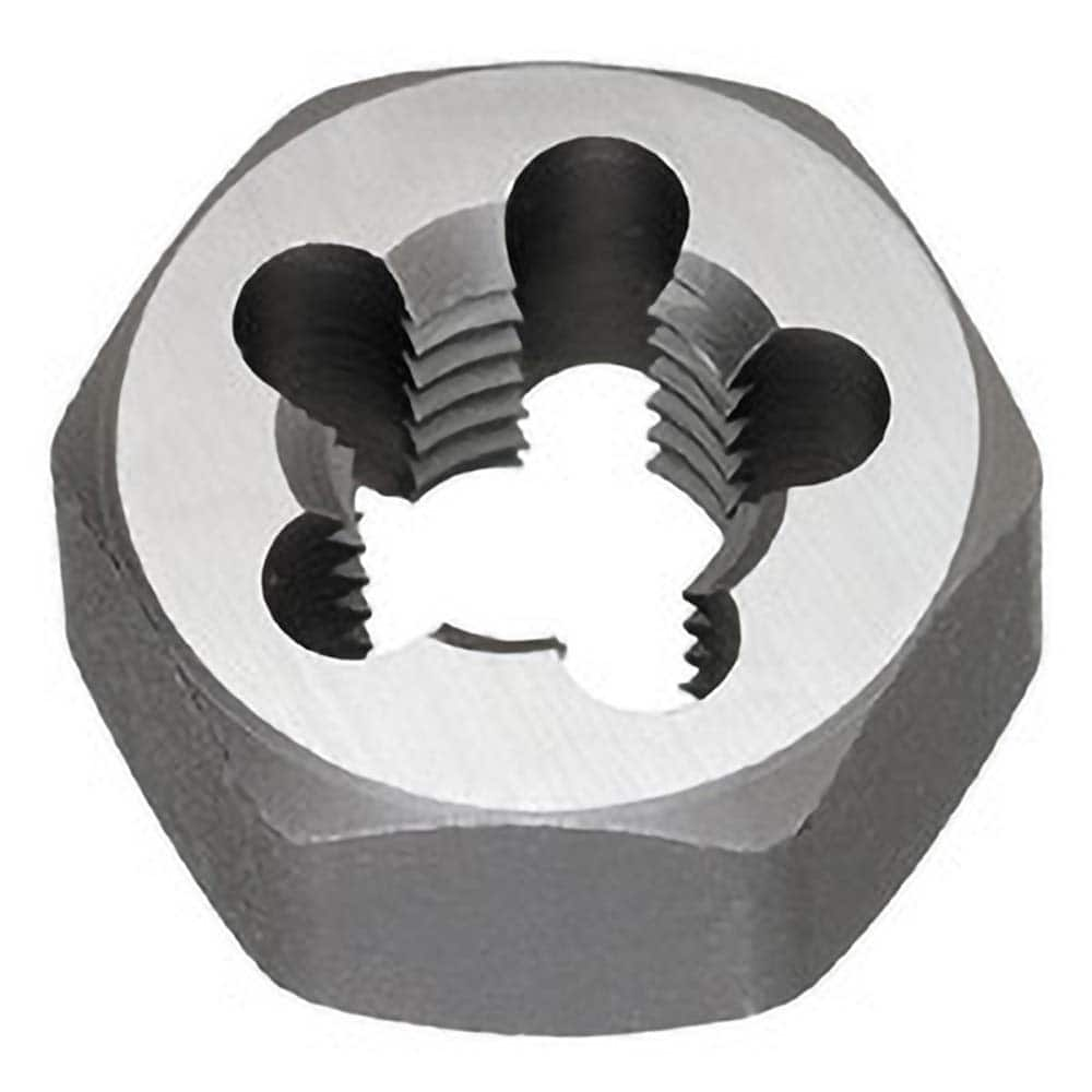 Titan USA - Hex Rethreading Dies; Thread Size: M18x1.50 ; Hex Size (Inch): 1-7/16 ; Material: Carbon Steel ; Thread Direction: Right Hand ; Thread Standard: Metric Fine ; Series/List: 796 - Exact Industrial Supply