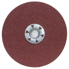 ‎7″ × 1/4″ × 5/8″-11 Fiber Disc 24 Grit Ceramic Aluminum Oxide - Caliber Tooling