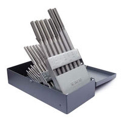 Titan USA - Chucking Reamer Sets; Minimum Reamer Diameter (Decimal Inch): 0.1240 ; Maximum Reamer Diameter (Decimal Inch): 0.5010 ; Reamer Material: High Speed Steel ; Includes Dowel Pin Reamer: No ; Includes Over/Under Size Reamer: Yes ; Flute Type: Str - Exact Industrial Supply