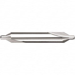 SGS - #00 Plain Cut 60° Incl Angle Solid Carbide Combo Drill & Countersink - Caliber Tooling