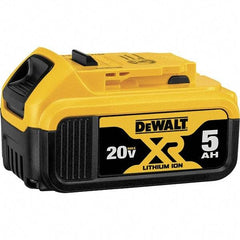 DeWALT - 20 Volt Lithium-Ion Power Tool Battery - 5 Ahr Capacity, 1-1/2 hr Charge Time, Series MAX - Caliber Tooling