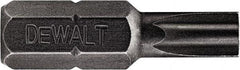 DeWALT - 3/16 Clutch Type A Screwdriver Bit - 1/4" Hex Drive, 1" OAL - Caliber Tooling