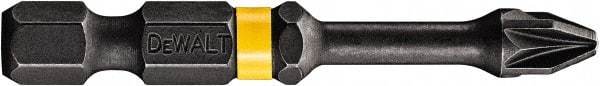 DeWALT - PZ.3 Posidriv Screwdriver Bit - 1/4" Hex Drive, 2" OAL - Caliber Tooling