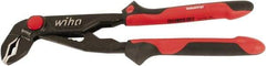 Wiha - 12" OAL, 2-1/2" Max Capacity, Water Pump Tongue & Groove Pliers - Straight Straight, Soft Grip Handles - Caliber Tooling