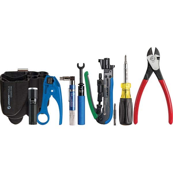 Jonard Tools - Cable Tools & Kits Tool Type: Compression Tool Number of Pieces: 8.000 - Caliber Tooling