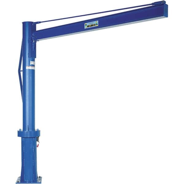 Vestil - 1,000 Lb Load Capacity, Steel Jib Crane - 8' Span - Caliber Tooling