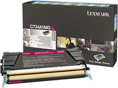 Lexmark - Magenta Toner Cartridge - Use with Lexmark C734, C736, X734, X738 - Caliber Tooling