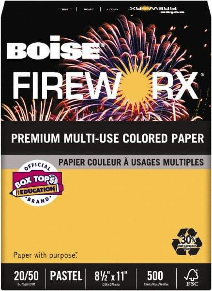 Boise - Golden Glimmer Colored Copy Paper - Use with Laser Printers, Copiers, Plain Paper Fax Machines, Multifunction Machines - Caliber Tooling