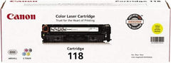 Canon - Yellow Toner Cartridge - Use with Canon imageCLASS LBP7200Cdn, LBP7660Cdn, MF8350Cdn, MF8380Cdw, MF8580Cdw - Caliber Tooling