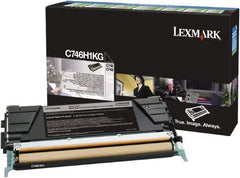 Lexmark - Black Toner Cartridge - Use with Lexmark C746, C748 - Caliber Tooling