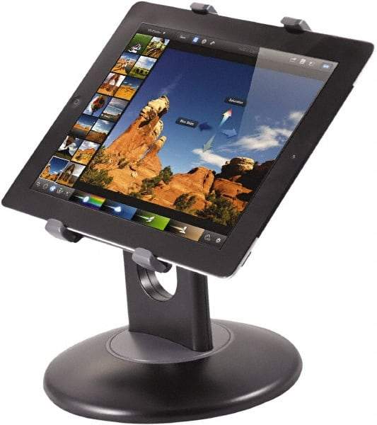 Kantek - Black Tablet Stand - Use with 7" to 10" Tablets & e-Readers - Caliber Tooling