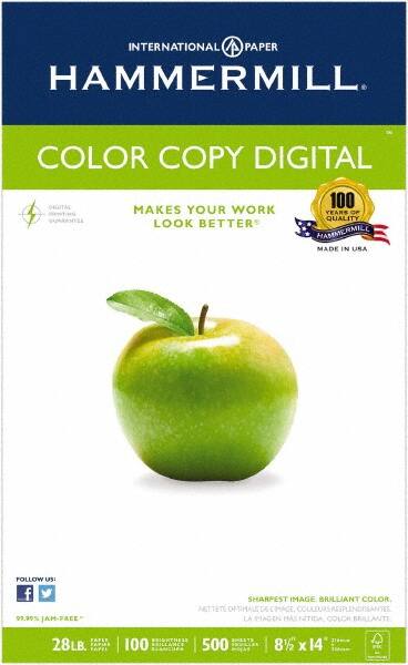 Hammermill - Photo White Colored Copy Paper - Use with Laser Printers, Offset Presses, Color Copiers - Caliber Tooling