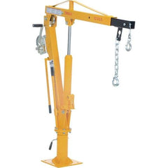 Vestil - 1,000 Lb Load Capacity, Steel Winch Operated Crane - 3' 21/64" Span - Caliber Tooling