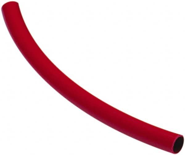 Caplugs - 1-3/8" ID x 1-1/2" OD, 1/16" Wall Thickness, 50' Long, Silicone Tube - Rusty Red, 600°F - Caliber Tooling