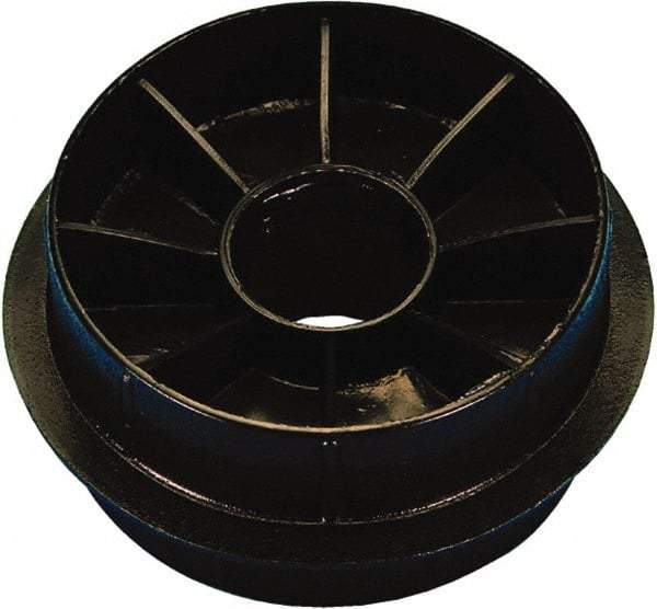 Caplugs - Round Head Double-Ended Plug - 3" OD, High-Density Polyethylene, Black - Caliber Tooling