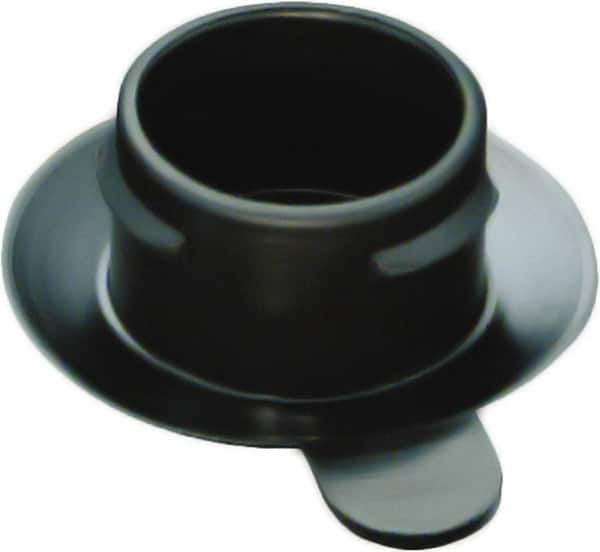 Caplugs - Push-In Finishing Plugfor 7/8 SAE Thread - 0.797" ID, 1.15 OD, Low-Density Polyethylene, Black - Caliber Tooling