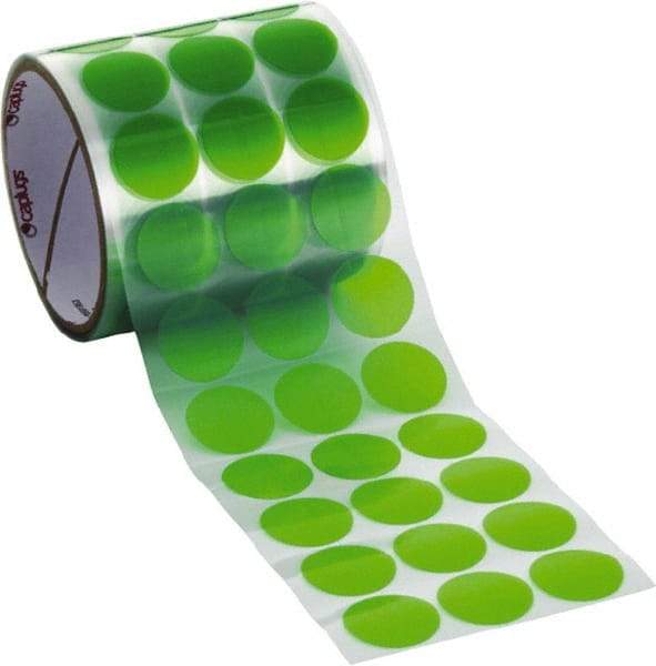 Caplugs - Green Polyester Film High Temperature Masking Tape - Series PC06000, 3.5 mil Thick - Caliber Tooling