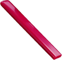 Caplugs - 3/8" x 1" x 1", Rectangular Head Finishing Cap/Grip - 1" Long, Vinyl, Orange - Caliber Tooling