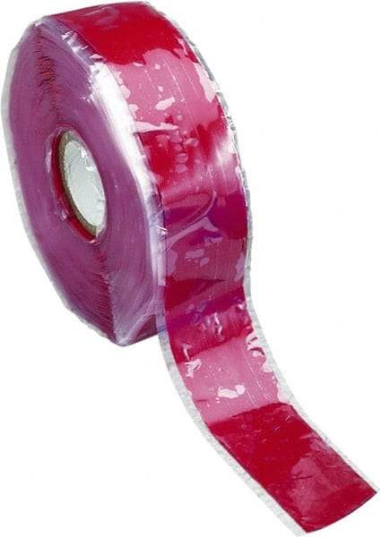 Caplugs - 3/4" Wide x 12 Yd Long Red Specialty Coated Paper Masking Tape - Series SRT0753-10R, 10 mil Thick - Caliber Tooling