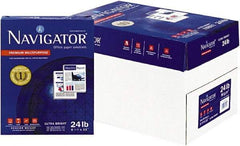 Navigator - 8-1/2" x 11" White Copy Paper - Use with Laser Printers, Copiers, Fax Machines, Multifunction Machines - Caliber Tooling