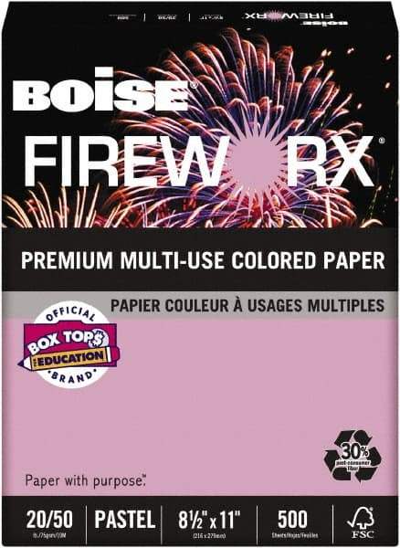 Boise - 8-1/2" x 11" Echo Orchid Colored Copy Paper - Use with Laser Printers, Copiers, Plain Paper Fax Machines, Multifunction Machines - Caliber Tooling