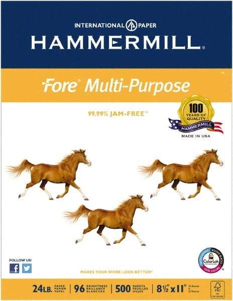 Hammermill - 8-1/2" x 11" White Copy Paper - Use with Inkjet Printers - Caliber Tooling