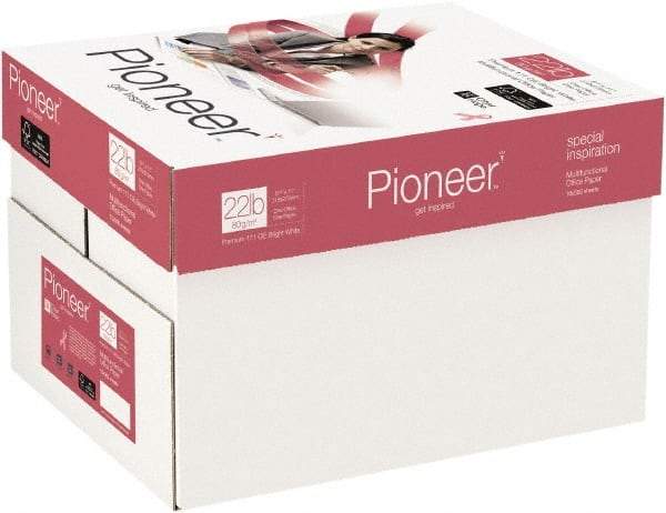 Pioneer - 8-1/2" x 11" Bright White Copy Paper - Use with Copiers, Inkjet Printers, Laser Printers - Caliber Tooling